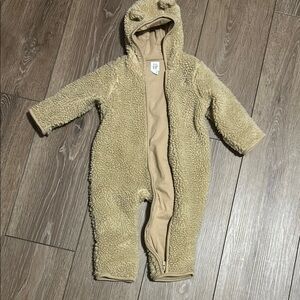 Cozy Beige Kids One Piece
